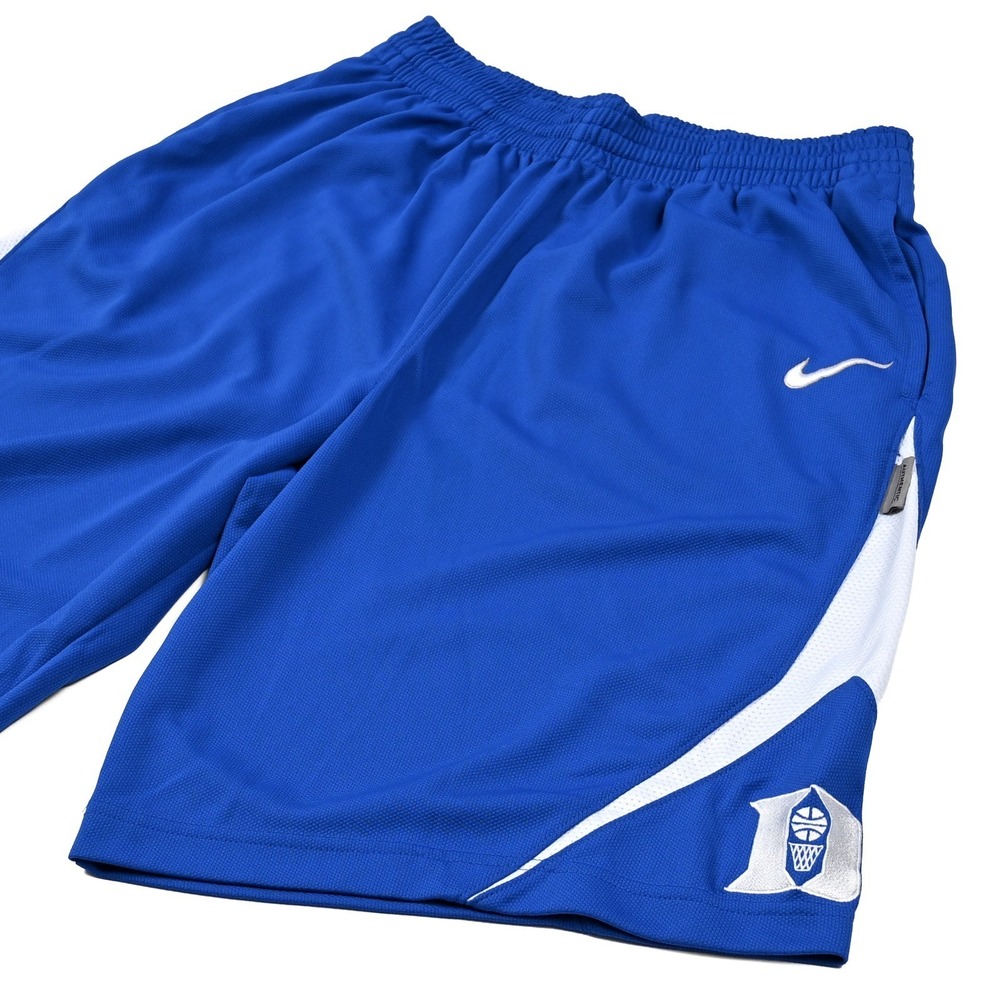 Nike Duke Blue Devils Team Authentic Dri-Fit Basketball Shorts Men's Medium Blue